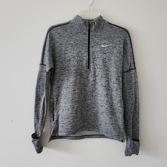 Nike Tops - Nike Running Jacket Quarter Zip Grey XS